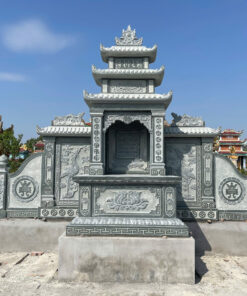 lăng mộ tổ đá xanh rêu