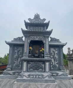 lăng thờ đá xanh đen